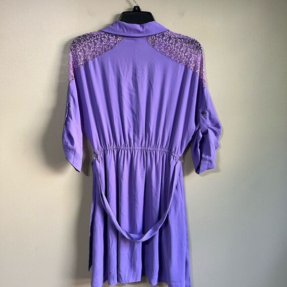 Loveriche medium purple dress - Picture 4 of 4